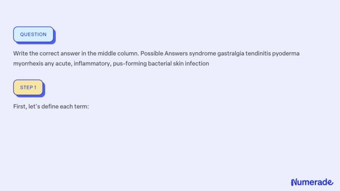 Any acute inflammatory pus-forming bacterial skin infection such as impetigo