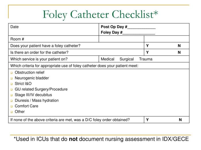 Nursing documentation notes note intermittent catheterization care